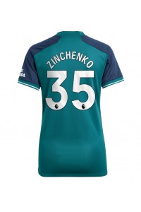 Arsenal Oleksandr Zinchenko #35 Jalkapallovaatteet Naisten Kolmaspaita 2023-24 Lyhythihainen